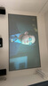 微鲸（Whaley）菲涅尔抗光幕布三色激光投影仪中长焦硬屏超短焦家用高清抵抗散斑家用客厅卧室画框幕布 4K-纳米抗光黑钛金 150英寸 实拍图