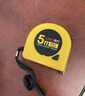 得力(deli)10m锁定功能钢卷尺 木工尺装修测量尺子 办公用品 8210 黄 实拍图