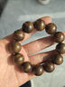 梵心阁金丝楠手串满波纹阴沉木佛珠老绿料小叶桢楠沉香级乌木文玩送礼 满水波20mm*13颗 实拍图