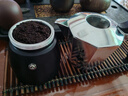 比乐蒂（Bialetti）【官方正品】摩卡壶 双阀高压手冲咖啡壶意式浓缩手动咖啡机送礼 4杯份+4.0电陶炉(摩登黑) 170ml 实拍图