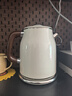 美的（Midea）艺术家电热水壶  烧水壶自动断电保温一体  1.6L大容量电热水壶 316L不锈钢恒温壶 精准控温 63-Q 实拍图