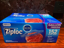 ziploc密保诺超值双链密实袋 冷冻专用大号152个 实拍图