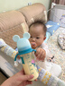 贝亲（Pigeon）PPSU双把手奶瓶套组 (330ml奶瓶  LL号奶嘴 重力球吸管配件) 9月+ 实拍图