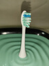 京东京造 JZ3电动牙刷头 杜邦高密弹性刷毛 2支装  白（适用于电动牙刷JZ3）儿童电动牙刷替换刷头【PJ】 实拍图