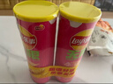 乐事（Lay's）无限薯片 鲜浓番茄味 104克*2罐 208克 休闲零食 膨化食品 实拍图