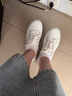 爱步（ECCO）板鞋女 时尚潮流百搭简约经典平底鞋日常休闲板鞋女 柔酷430003 白色43000301007 36 （偏小，建议选大一码） 实拍图