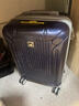 Diplomat外交官行李箱20英寸扩充层拉杆箱男旅行箱登机密码箱女TC-6012蓝 实拍图