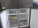 美的（Midea）471升十字对开四开门电冰箱家用风冷无霜一级能效双变频国家补贴超薄超大容量BCD-471WSPZM(E) 实拍图