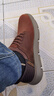 斯凯奇（Skechers）闪穿鞋男鞋秋季薄款休闲商务鞋软底一脚蹬德比鞋舒适上班鞋205046 实拍图
