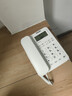 飞利浦（PHILIPS）有绳电话机座机 固定电话 办公家用 双接口 免电池 免提通话 一键拨号 黑名单 TD2815 白色 实拍图