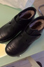 意尔康女鞋妈妈棉鞋平底中老年人保暖舒适棉鞋 07656W黑色36 实拍图