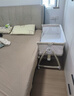 ANGI BABY新生儿婴儿床带尿布台可拼接大床宝宝摇摇床可移动多功能哄睡神器 云雾米 尿布台+椰棕棕垫+礼包 实拍图