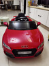 贝瑞佳（BeRica）儿童电动车四轮汽车奥迪授权遥控男女小孩玩具车可坐人宝宝礼物 实拍图