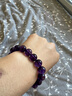 石玥珠宝收藏级10mm天然紫水晶手链本命年转运珠九紫离火手串男女士款礼物 实拍图