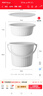 五月花脸盆水桶30cm3件套带盖加厚耐用宿舍泡脚家用储水桶洗衣洗车桶 实拍图