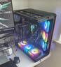 爱国者（aigo）星璨 辰 黑色 游戏电脑台式主机箱 360水冷位/ATX主板/一体弧面玻璃/左右分仓海景房/5090显卡 实拍图