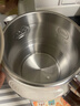 美的（Midea）艺术家电热水壶  烧水壶自动断电保温一体  1.6L大容量电热水壶 316L不锈钢恒温壶 精准控温 63-Q 实拍图
