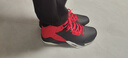 乔丹专业实战篮球鞋男鞋2025冬季新款皮面防水高帮减震防滑耐磨运动鞋 黑色/番茄红 44 实拍图