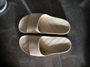科柔（KENROLL）男女防滑拖鞋居家浴室厚底宽楦四季凉拖 桦木棕 42-43(265mm) 实拍图