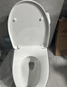 九牧（JOMOO）马桶 家用虹吸式马桶大冲力节水坐便器 防臭瞬冲 易洁抗菌马桶 易洁无棱-双旋暴风冲11396-305坑 实拍图