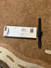 Apple/苹果WatchS11智能手表GPS+蜂窝款42毫米深空灰色铝金属表壳黑色运动型表带S/M-联通补贴 实拍图