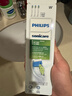 飞利浦（PHILIPS）电动牙刷头 钻石亮白型牙刷头 适配HX9352HX9362HX9332HX9372 3支 装钻石亮白HX6063/67白色 实拍图