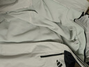 adidas拒水加绒内胆三合一连帽外套男女秋冬阿迪达斯官方轻运动 质感灰   M 实拍图