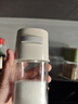 京东京造 调料盒 盐罐调味罐厨房玻璃家用食品接触级（定量撒盐）180ml 实拍图