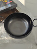 京严章丘双耳大肚腩铁锅加深加厚大肚超能装家用熟铁炒锅无涂层不粘锅 双耳鱼鳞大肚锅 28cm 赠木质锅盖 赠铲 赠勺 实拍图