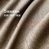 水星家纺免打孔窗帘遮光卧室高遮光布杆子全套隔音飘窗遮阳帘3.6x2.0m米色 实拍图