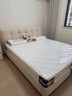 岁植政府补贴泡芙奶油风床雪尼尔绒床复古风可储物布艺床主卧小户型双 一床两柜+独立袋可拆洗床垫 1.8米*2米【钢木框架结构】 实拍图