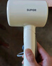 苏泊尔（SUPOR）5亿负离子护发电吹风机 便携可折叠大风力速干 智能控温家用学生宿舍风筒F844A米橙 出行必备 实拍图