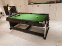 绅领 美式台球桌多功能四合一成人桌球台乒乓桌标准冰球桌会议桌家用 7尺 四合一黑蓝 实拍图