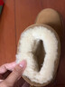 意尔康女靴雪地靴女士棉鞋厚底冬季加绒保暖东北抗寒短靴妈妈靴子 土黄色 加绒 37 实拍图