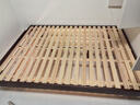 源氏木语日式实木床现代简约无床头榻榻米床架卧室家具带灯悬浮床 胡桃色榻榻米H28B55 1.5*2m(不含垫) 实拍图