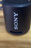 索尼（SONY） SRS-XB100 蓝牙音箱音响 迷你便携 重低音16小时续航 户外音箱 防水防尘 黑色 礼物 实拍图