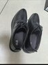 海澜之家HLA皮鞋男士商务休闲秋冬德比正装鞋子男H135/H171 黑色40 实拍图