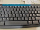 罗技（Logitech）MK275 键鼠套装 无线键鼠套装 办公键鼠套装 全尺寸 商务键鼠套装 带无线2.4G接收器 黑蓝色 实拍图