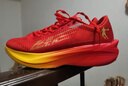 乔丹QIAODAN飞影PB4.0专业马拉松竞速跑步鞋碳板跑鞋运动鞋男 番茄红/琉璃黄 -山河-秋冬版 42 实拍图