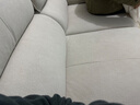 酷比得2025新款现代简约奶油风沙发客厅转角贵妃组合猫抓布艺沙发 3.3米单扶手单位*2+单人位*2 (尊享版云端坐感)御感猫抓布 实拍图