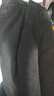 顶峰保罗（Dingfengbaoluo）美式牛仔裤男秋季高街直筒宽松潮牌男生阔腿长裤DFS05黑灰2XL 实拍图