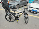 凤凰上海凤凰山地车自行车男士女式学生成人变速宽胎越野公路赛单车 【钢架/全套竞速轴承】三刀炫彩 27.5寸24速【建议168-198cm】 实拍图