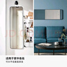 宜家（IKEA）LINDBYN林德比恩玻璃长方镜子多尺寸穿衣镜化妆镜北欧风 白色40x130cm 实拍图