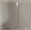 西门子（SIEMENS）开关面板 二开双控开关 86型暗装开关 皓彩雅白5TA26243NC01 实拍图