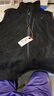 迪卡侬（DECATHLON）抓绒马甲男女秋保暖摇粒绒背心抓绒衣开衫冲锋衣内胆MH120 男款-黑色 L 实拍图
