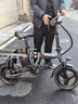 普莱德新国标折叠电动自行车 超长续航电动车 铝合金代驾车 锂电池助力男女通用成人电瓶车 代步电单车 旗舰-12减震-进囗级40A-纯电续航约120km 实拍图