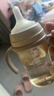 贝亲（Pigeon）自然离乳 PPSU重力球吸管双把手奶瓶 240mL  6月+ AA252 实拍图