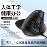 多彩（Delux）M618人体工学垂直鼠标立式静音办公有线电脑 便携可拆卸掌托 适用于惠普华硕联想笔记本 实拍图