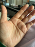 六福珠宝福满传家足金猫爪实心黄金戒指开口戒 计价 F41TBGR0004 4.38克(含工费315元) 晒单实拍图
