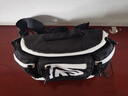 艾伯斯摩托车骑行腰包骑士斜挎包收纳包防泼水 黑白色 实拍图